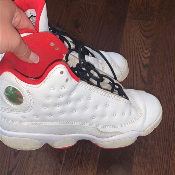 White Jordan 13s - Picture 2 of 3